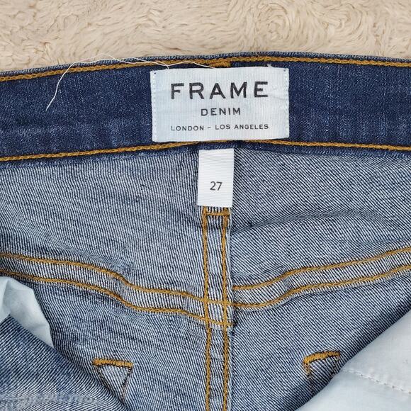 Frame Ali High Rise Skinny Jeans 27 / 4 - Picture 7 of 10